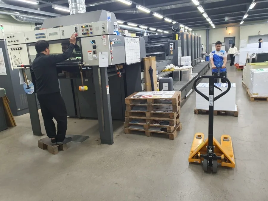 PP 판촉부채 맞춤제작 완성품 상세 1
